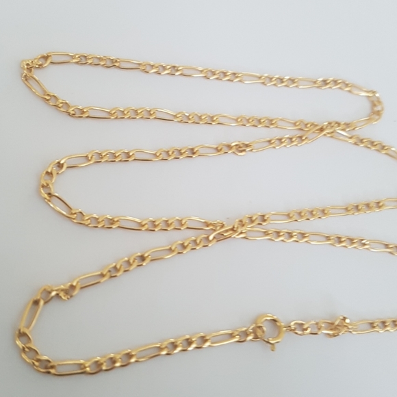 NEW Figaro 10k pl. Chain - Picture 3 of 3